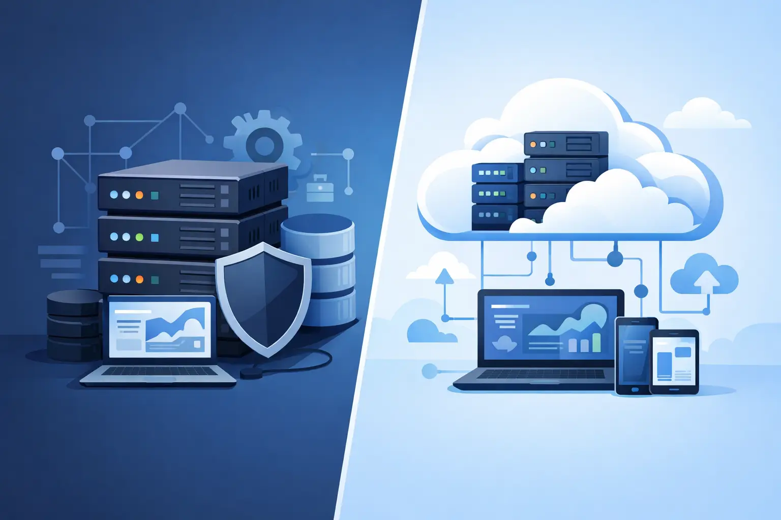 Dedicated hosting of cloud hosting: welke keuze past bij jouw bedrijf?