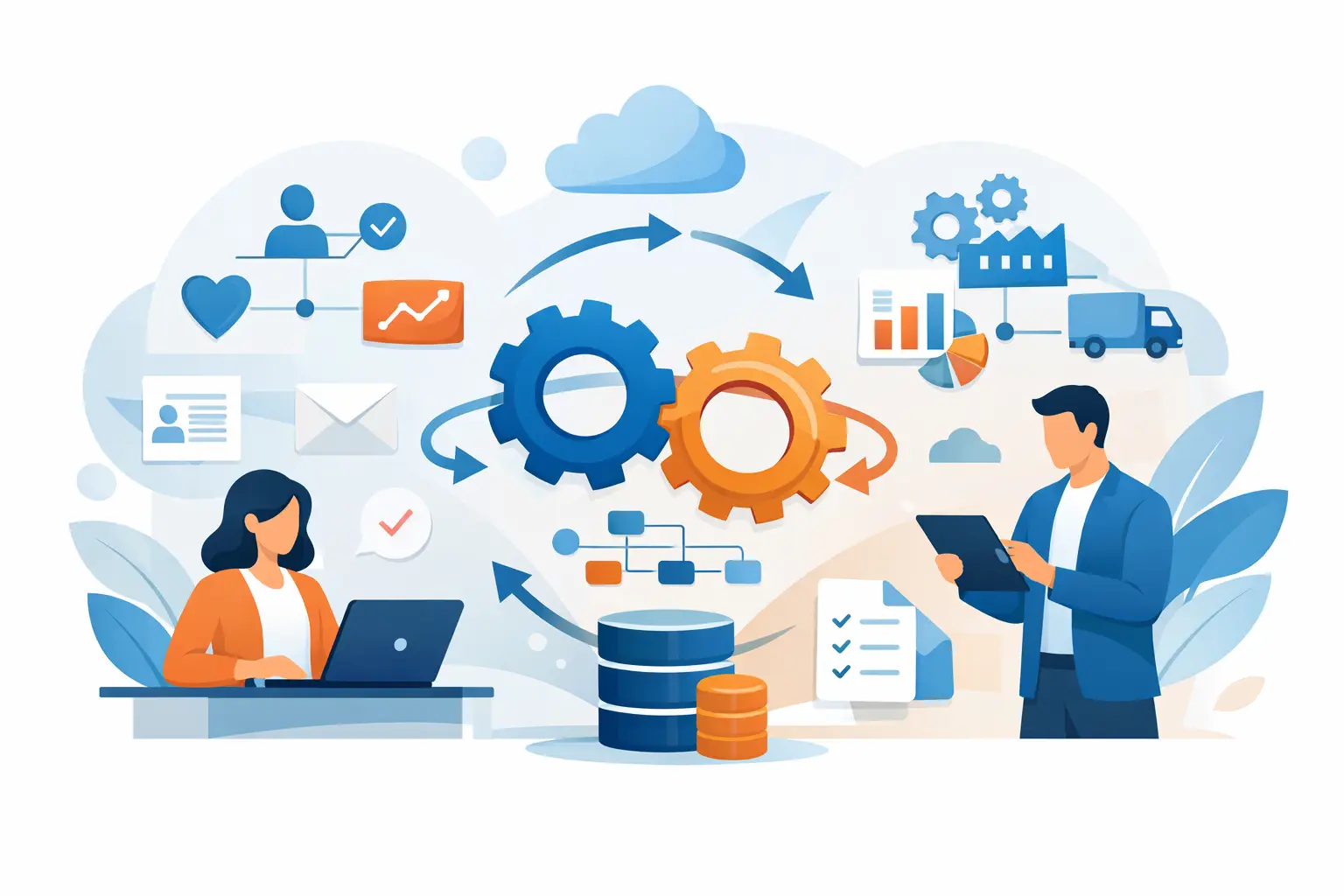 CRM and ERP integration explained for businesses