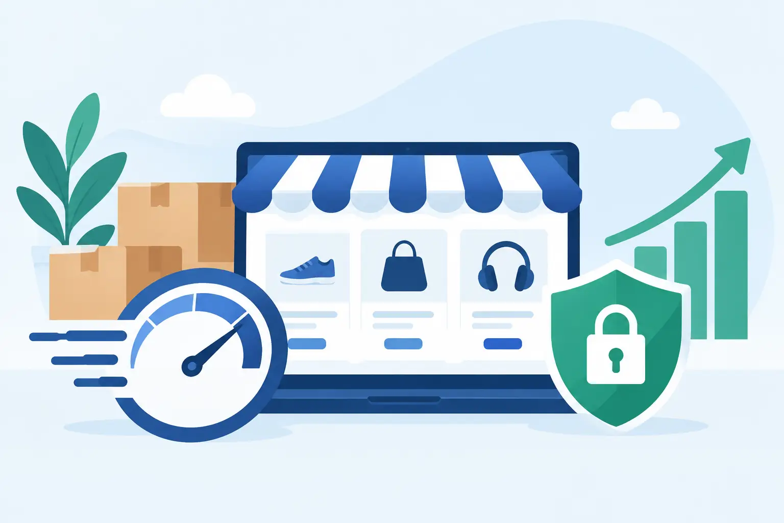 Snelle hosting voor webshops: waar de vertraging echt zit