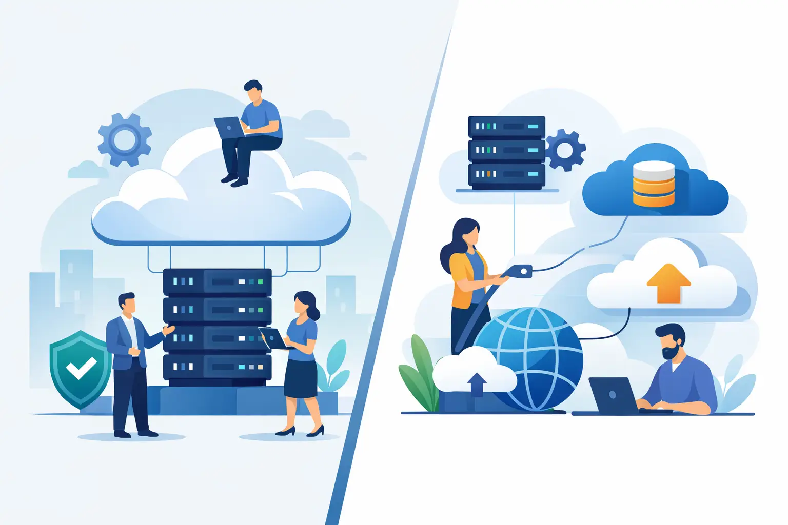 Managed hosting of losse leveranciers: wie pakt de telefoon als het misgaat?