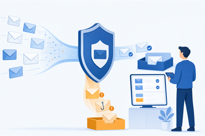 Email security against phishing, spam, and abuse