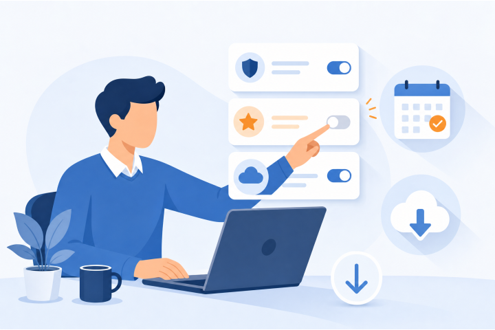 Cancel or change your hosting subscription step by step